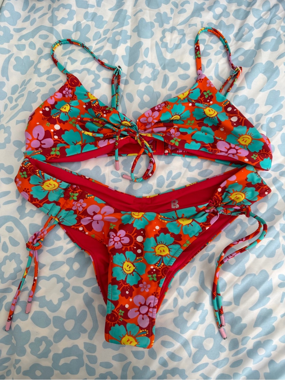 Blackbough Bikini Set in Candy Drip size Medium